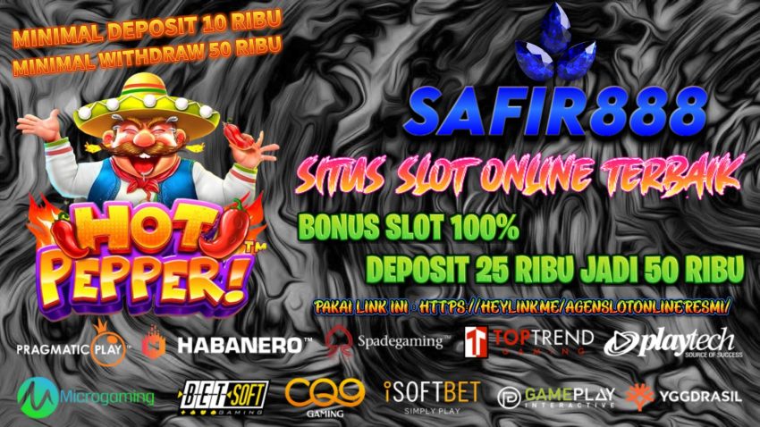 SAFIR888 - Situs Slot Online Terbaik