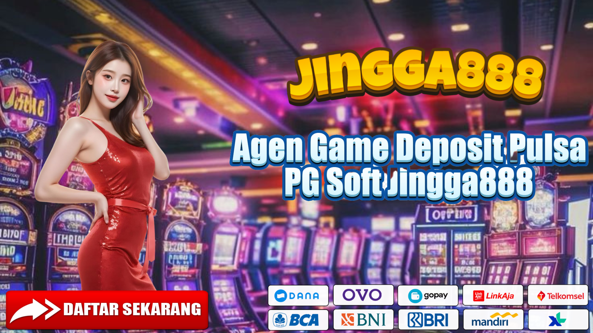 Agen Game Deposit Pulsa PG Soft Jingga888